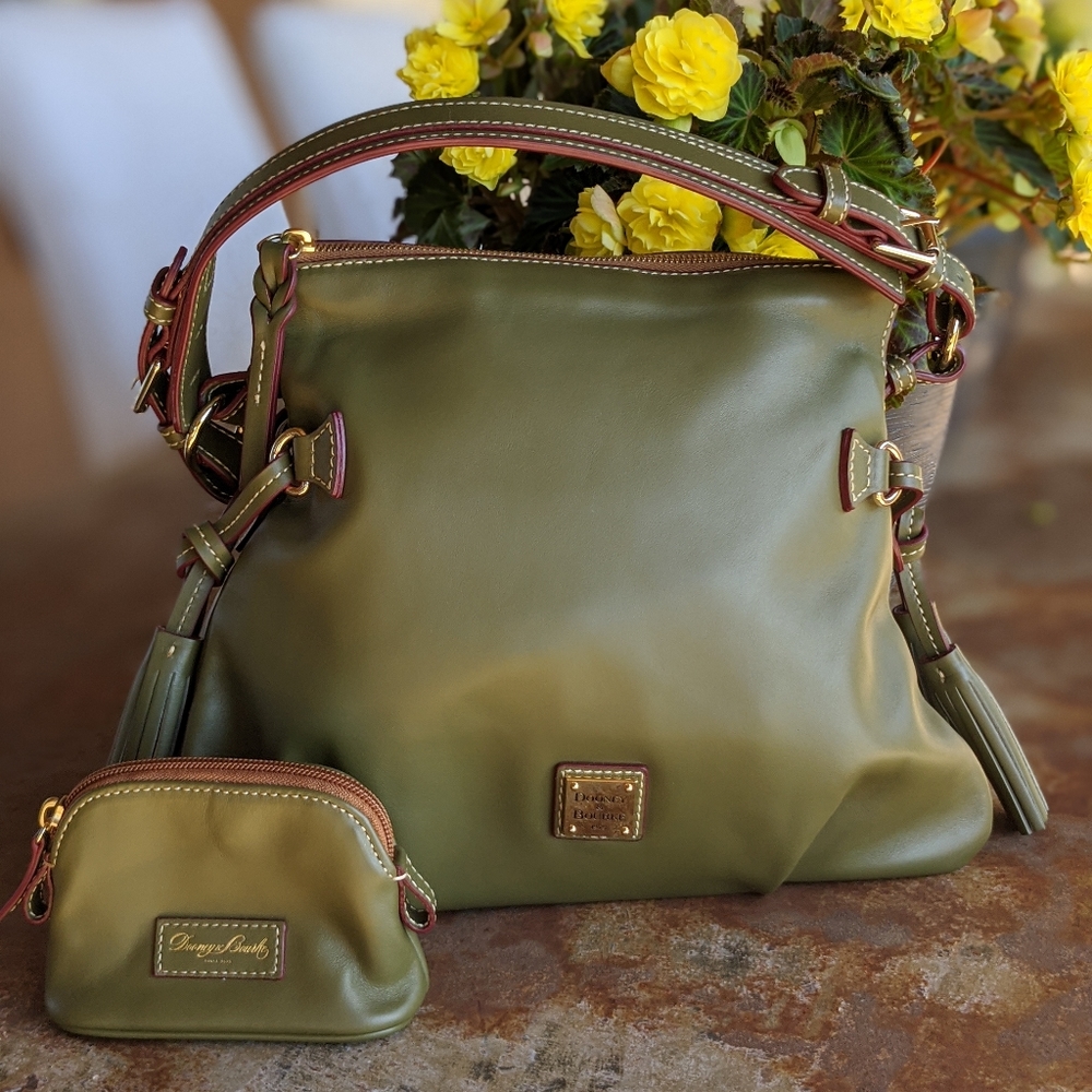 Dooney & Bourke Smooth Leather Shoulder Bag